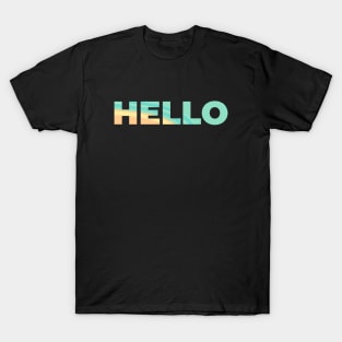 HELLO COLOR#5 T-Shirt